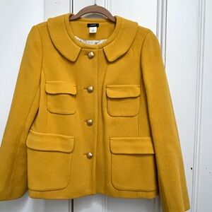 J. Crew Yellow Blazer